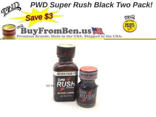 PWD Super Rush Black Label Combo