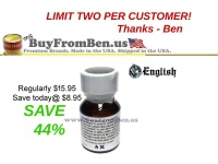 Today's Deal - 10ml English White Label